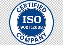 Logo for ISO certification.