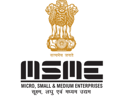 Logo for MSME India.