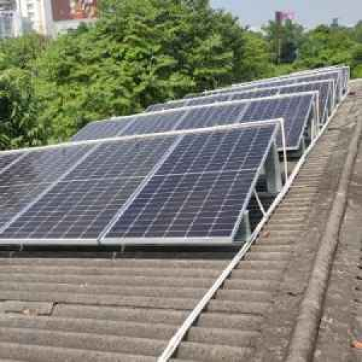 10KW HYBRID SYSTEM ON ASBESTOS SHED